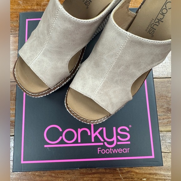 Corkys Freddie Style Platform Wedges - Picture 2 of 4